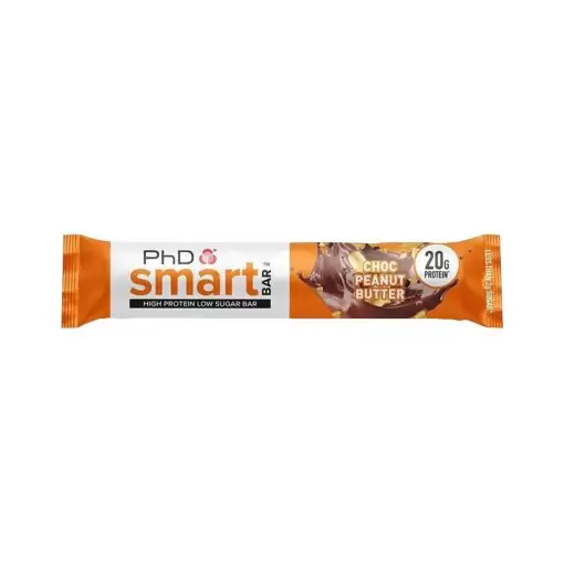 بروتين سمارت بنكهة الشيكولاته مع الفول السوداني Phd Smart Bar Chocolate Peanut Butter64gm 