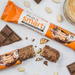 بروتين سمارت بنكهة الشيكولاته مع الفول السوداني Phd Smart Bar Chocolate Peanut Butter64gm 