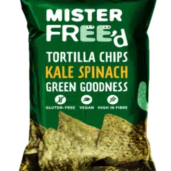مستر فريد بالكرنب والسبانخ رقائق التورتيلا المقرمشة