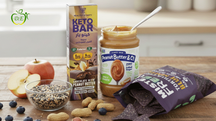 سناكات صحية قليلة السعرات مناسبة للدايت وإنقاص الوزن في السعودية