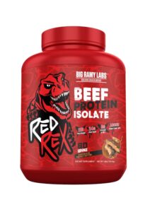 ⁦ريد ريكس بروتين بيف RED REX - 100% Beef Protein Isolate - 4lb - 60 serving⁩ - الصورة ⁦3⁩