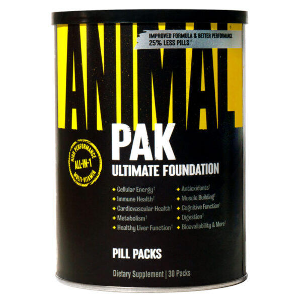 ⁦يونيفرسال نيوتريشن أنيمال باك 44 باك | Animal Pak Ultimate Foundation Pack⁩ - الصورة ⁦2⁩